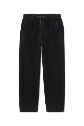 Polo Ralph Lauren Easy Straight-Leg Cotton-Corduroy Drawstring Trousers