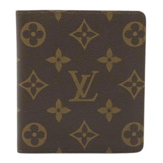 Louis Vuitton Pre-owned Wallets, female, Brown, Size: ONE SIZE Pre-owned Monogram Bifold Wallet