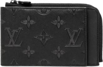 Louis Vuitton Pre-owned Vintage Canvas Portemonnee - Heren - Vintage Accessoires - Zwart - ONE Size - Vintage