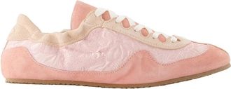 Cecilie Bahnsen Blaise Soft Sneakers - Dames - Sneakers - Roze - 36 EU - Leer - Schoenen