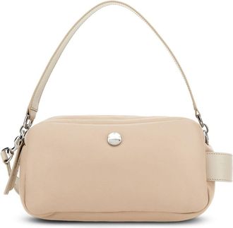 Hogan Doppia leather shoulder bag - women - Lambskin - One Size - Neutrals