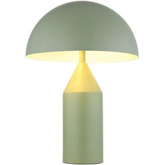 Globo Lighting Globo - lámpara de mesa - ATOMA - verde - metal - Ø 28cm - E27