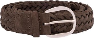 Orciani Cintura Monaco IN Pelle 3CM - Heren - Riemen - Bruin - 105 CM - Leer - Accessoires