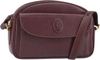 Cartier Pre-owned Cross Body Bags, female, Red, Size: ONE SIZE Pre-owned Vintage Crossbody Bag