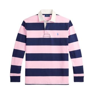Polo Ralph Lauren Polo Shirts, male, Pink, Size: XL Polo Ralph Lauren T-shirts and Polos Pink