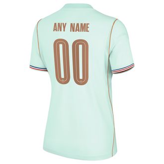 Nike FFF 2026 Stadium Away Nike Womens Dri-FIT Soccer Replica Custom Jersey By You in White | NN203939029-CUS