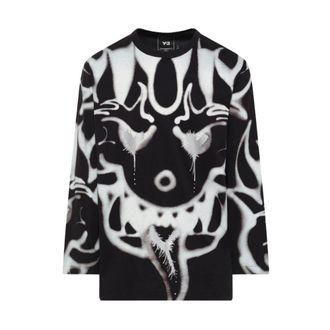 Yohji Yamamoto Hombre, Camisetas, Negro, Talla: S