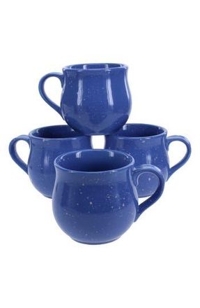 BIA Cordon Bleu Set of 4 Belly Speckle Mugs in Blue at Nordstrom Rack