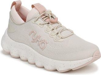 Ryk&auml; PodFlow EZ Walking Sneaker in White Cap Beige at Nordstrom, Size 6.5