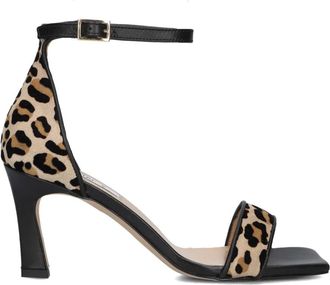 Notre-V Schoenen, Dames, Zwart, 40 EU, Elegante Beige Sandalen met 9cm Hak