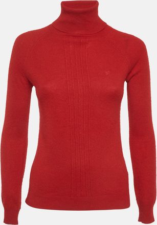 Dsquared2 Red Cashmere Turtleneck Sweater