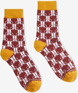 La DoubleJ Socken mit Fantasiemuster All Time
