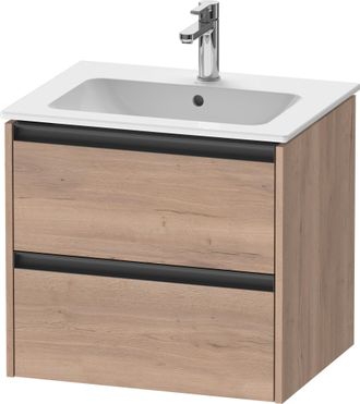 Duravit Duravit Ketho.2 Mueble Bajo Lavabo Suspendido, 2 Cajones