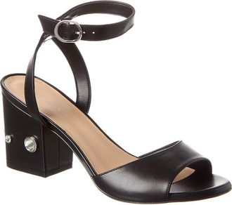 Stuart Weitzman Allshine Block 75 Leather Sandal
