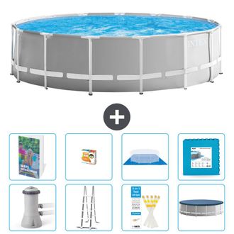 Intex Piscina Prism Frame Redonda - 457x122 Cm - 9-piezas S570