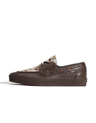 Vans Sneakers stile barca con 2 occhielli marrone medio