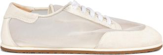Dear Frances Mesh and Suede Sneakers - White - 40 (IT40 / UK7)