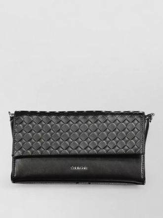 Calvin Klein quilted chain clutch bag