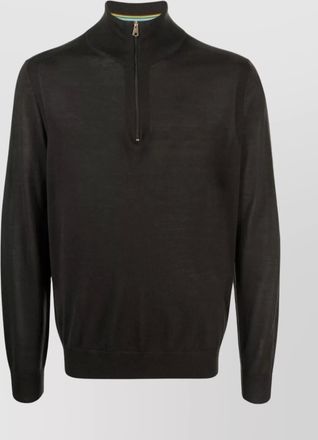 Paul Smith mens zip neck sweater