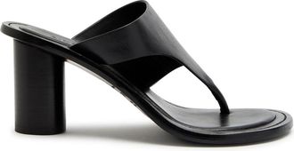 A.Emery Hardie 70 Thong Mules - Black - 37 (IT37/ UK4)