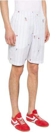 Jacquemus Casual Shorts, male, White, Size: M Le Short Calecon