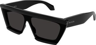 Alaia AA0104S 001 Womens Sunglasses Black Size 99