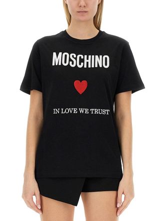 Moschino T -Shirt mit Logo