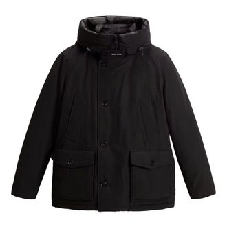 Woolrich Arctic Anorak - Heren - Jassen - Zwart - Maat: 2XL Katoen