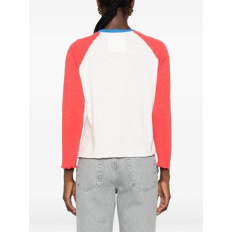 Mother Graphic Print Sweater - Red