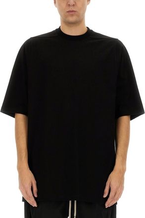 Rick Owens Black Short Sleeves T-Shirt