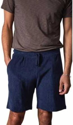Anonym Apparel Korte Broeken, Heren, Blauw, S, Katoen, Evan Cotton Terry Shorts