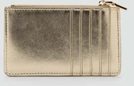 Mango Portamonete piccolo trapuntato oro - Donna - Taglia unica - MANGO