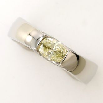 C&A Platinum Platinum 900 Band Ring (Pre-Owned)