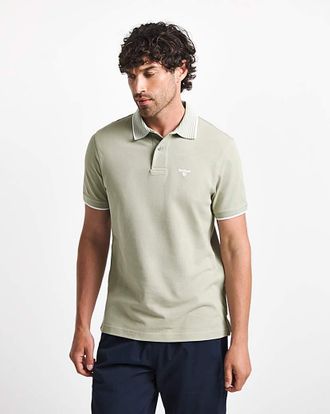 Barbour Denwick Polo Shirt - Green