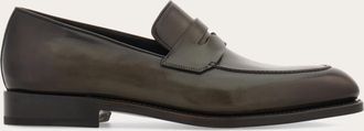 Ferragamo Men Tramezza penny loafer Green Size 10.5