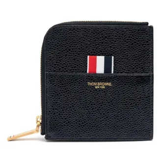 Thom Browne Grain Zip Around Wallet