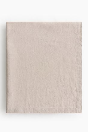 H&M Tischdecke aus Leinen - Beige