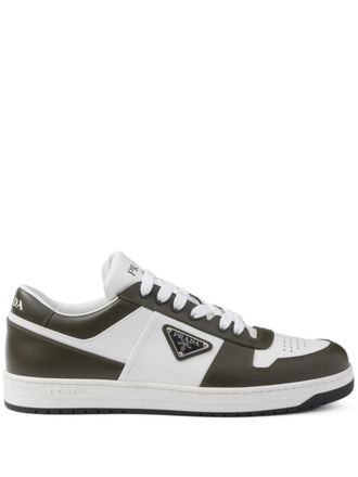 Prada Downtown Two-Tone Sneakers Shoes
