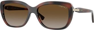Vogue Eyewear VO5678SB Polarized 2386T5 Womens Sunglasses Tortoiseshell Size 55