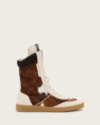 AllSaints Louise Cowhide High Tops