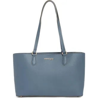 Nanette Lepore Two-for-One Tote Bag in Denim /Soft Beige at Nordstrom Rack