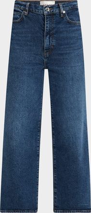 Frame Denim The Wide Crop Jeans