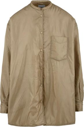 Aspesi Beige Shirts voor Dames - Dames - Overhemden - Beige - XS - Overhemden