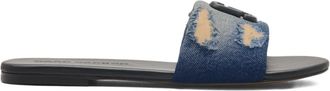 Marc Jacobs Sandali slides The Rip Snapshot - Blu