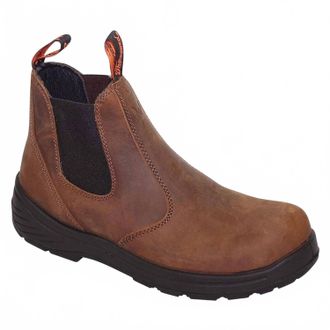 Thorogood Mens Thoro-Flex Quick Release Composite Toe Boots In Medium Brown