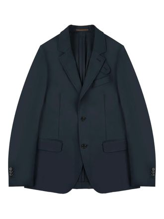 Incotex Blazer met klepzak - Blauw