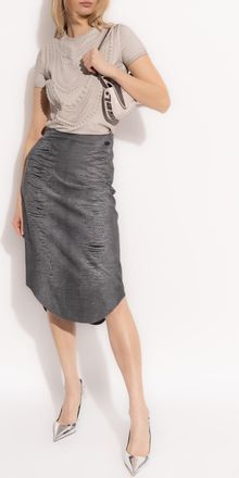 Diesel Top T-NEKKA, Womens, Grey