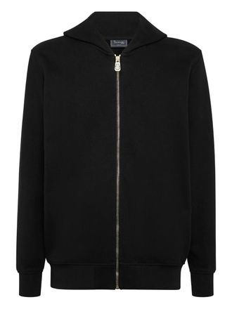 Billionaire Boys Club lion-print zip-up hoodie - men - Fabric - M - Black