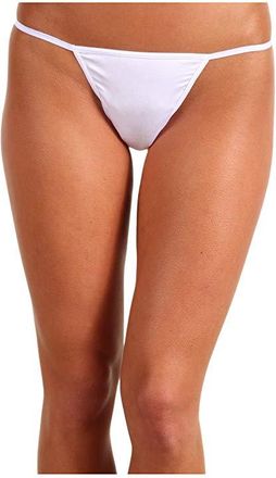 Cosabella Talco G-String Womens Underwear White, Cotton/Jersey/Viscose