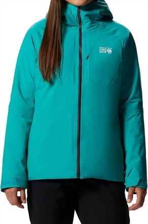 Mountain Hardwear Standard Stretch Ozonic Insulated Jacket In Synth Green